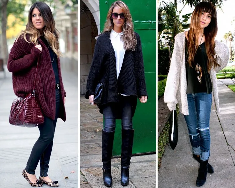 ZARA is the new black: Las chaquetas de punto oversize