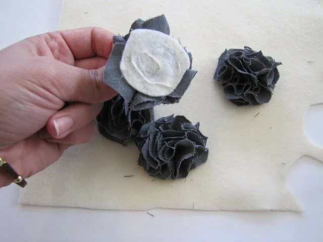 Zarcillos de tela paso a paso - Imagui