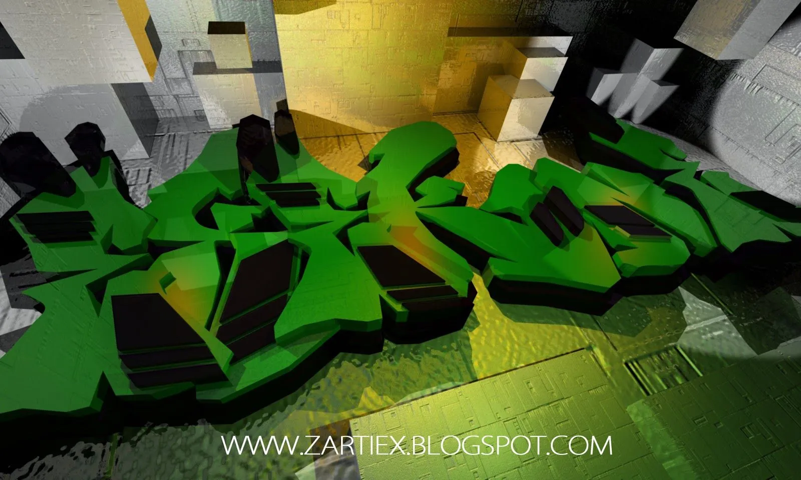 ZARTIEX: Letras de Graffiti - Abecedarios de Graffitis en 3D 2014 ...