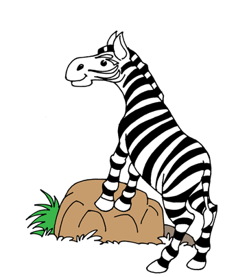 Zebra Coloring Pages for Kids to Color and Print