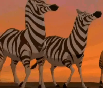 Zebras - The Lion King