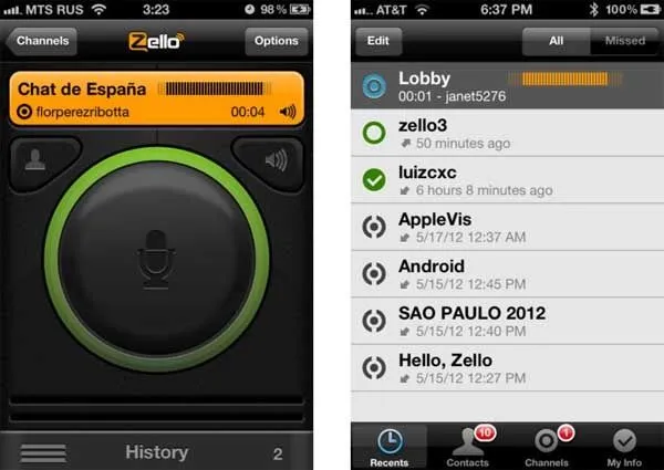 Zello Walkie Talkie, transforma tu móvil en un walkie-talkie ...