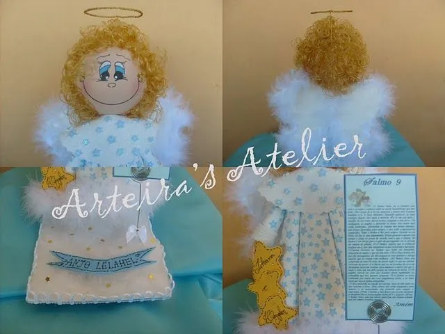 ZONA DE MANUALIDADES: Fofucha Angelito con Molde