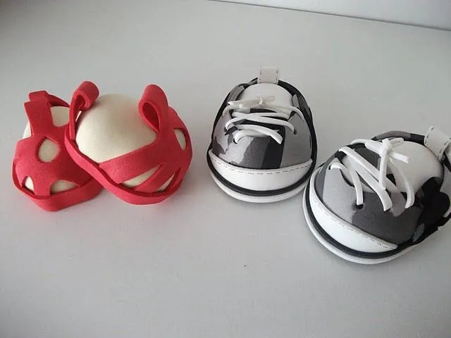 ZONA DE MANUALIDADES: Zapatillas de Fofuchas