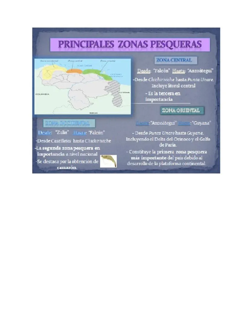 Zonas Pesqueras Marítimas de Venezuela | PDF | Pesquería | Venezuela