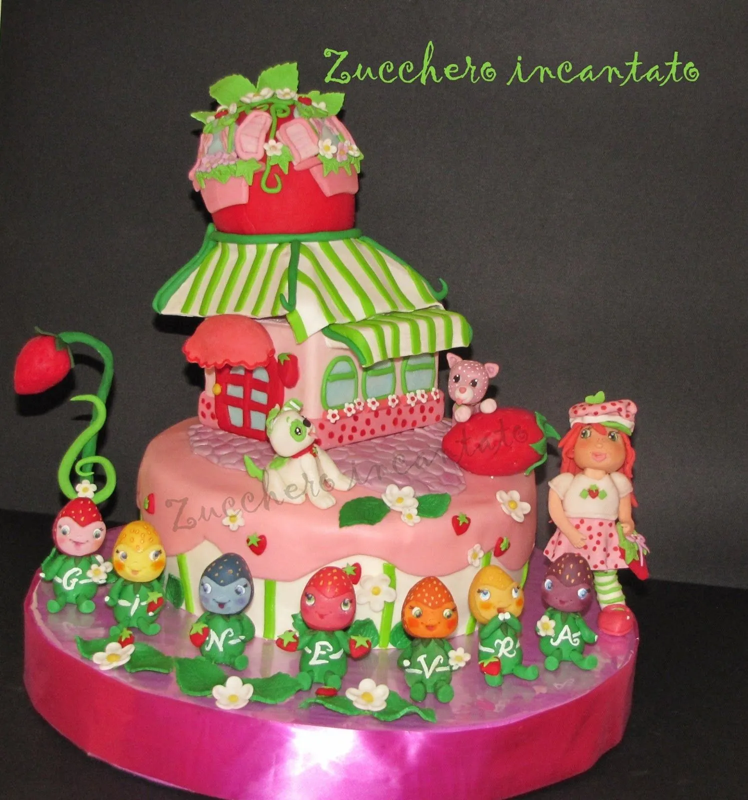 Zucchero incantato: TORTA FRAGOLINA DOLCECUORE / STRAWBERRY ...