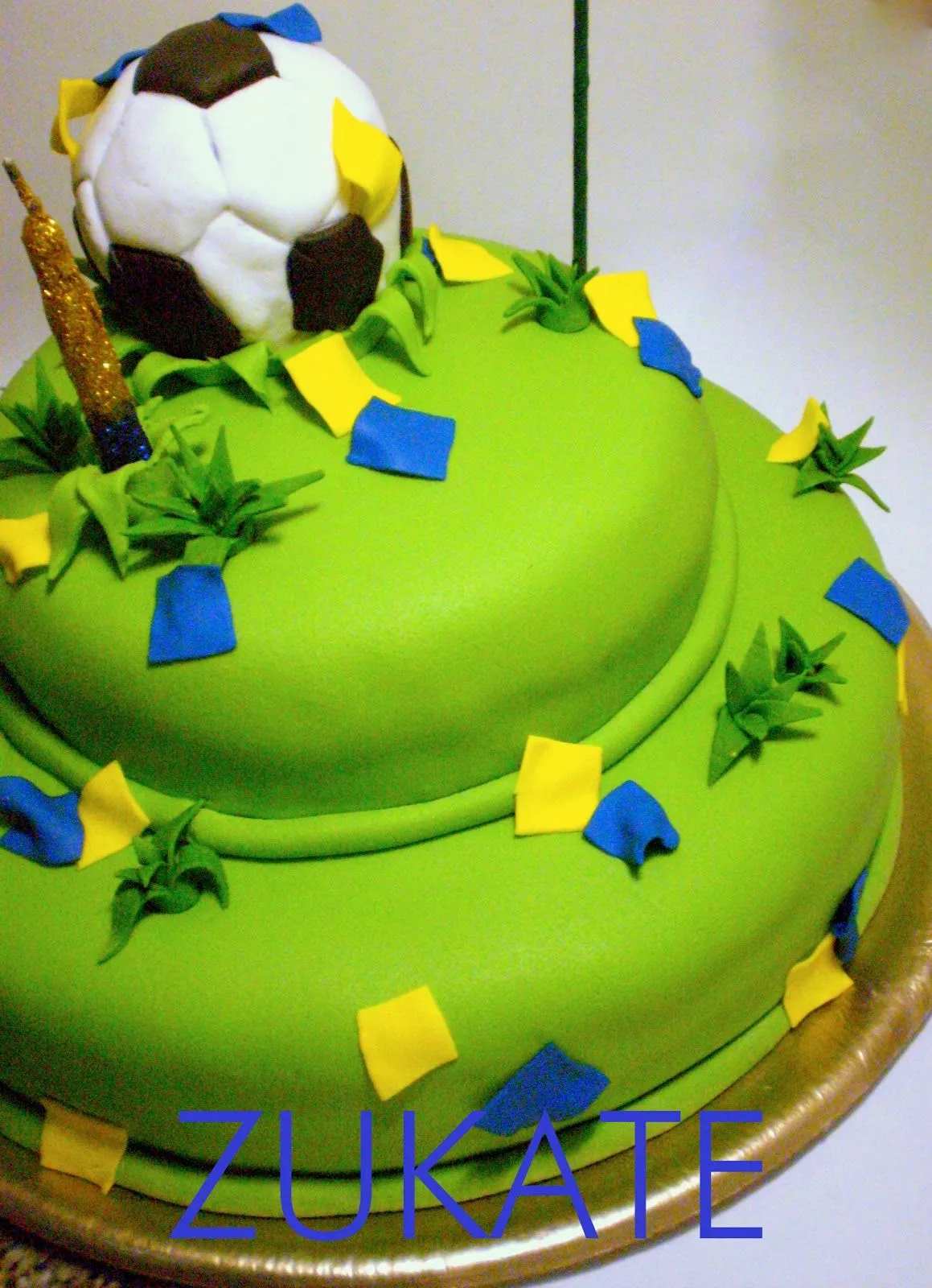 ZUKATE: TORTA DE BOCA JUNIORS