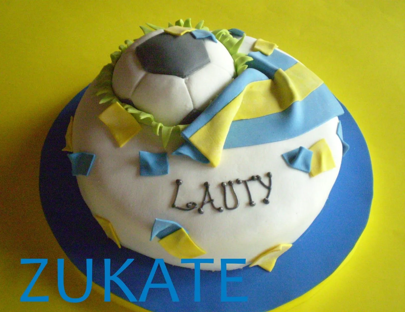 ZUKATE: TORTA DE BOCA JUNIORS PARA LAUTY