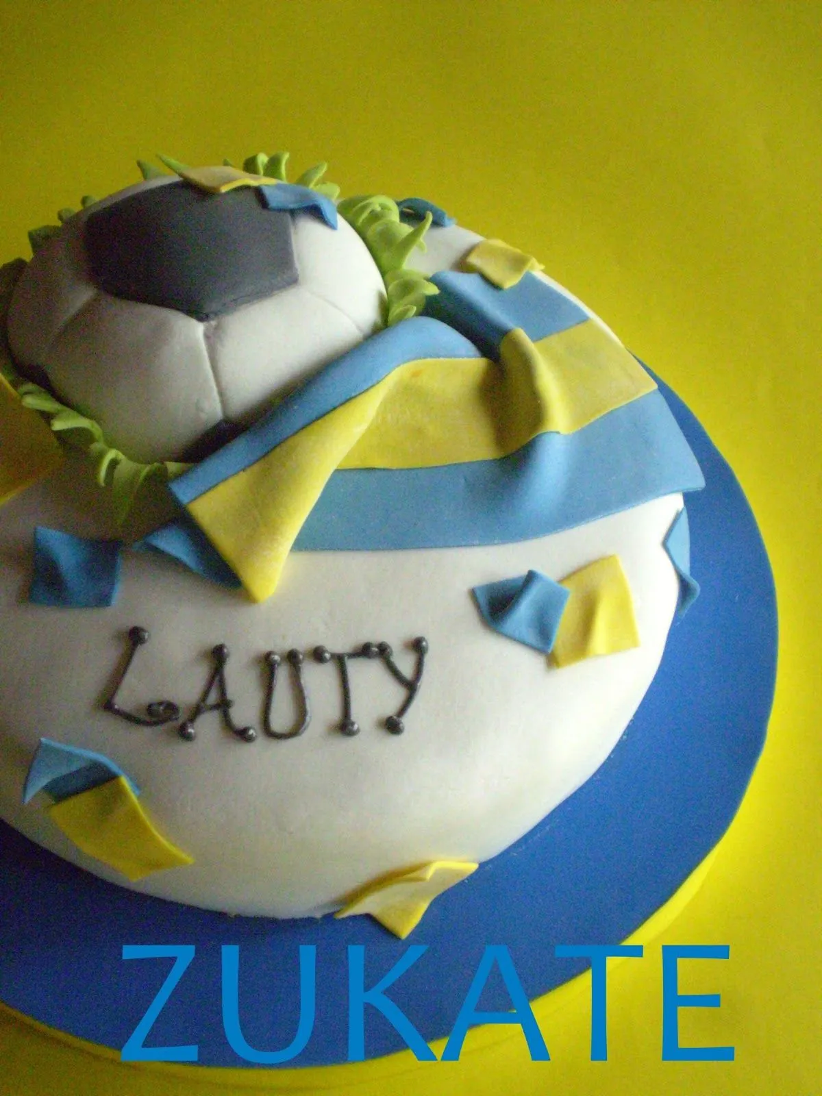 ZUKATE: TORTA DE BOCA JUNIORS PARA LAUTY