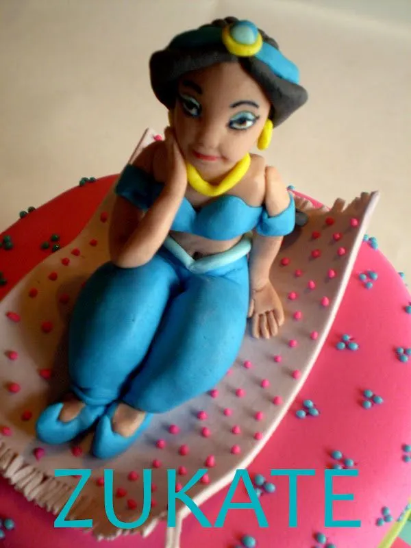 ZUKATE: TORTA PRINCESA JAZMÍN